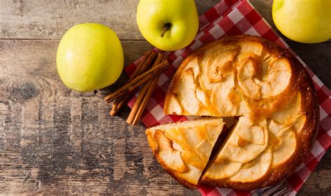 Receta Tarta De Avena Y Manzana Saludable Vivo