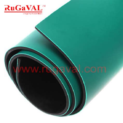 Anti Static Rubber Sheet Esd Green Rubber Sheet Control Work Table