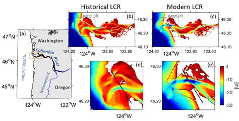 Impact Of Estuary Outlet Modifications On Large Scale River Plumes