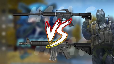 CSGO M4A4 Vs New And Improved M4A1 S Player Assist Game Guides