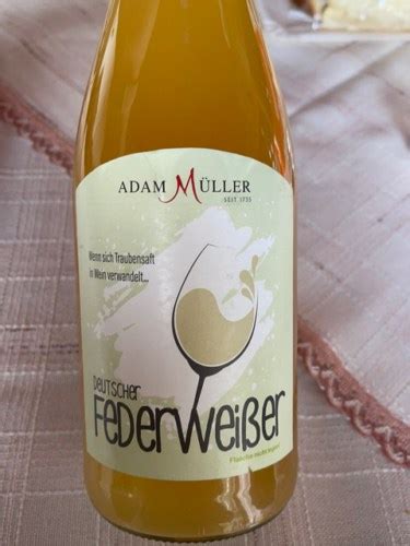 Adam M Ller Feder Weisser Vivino Australia