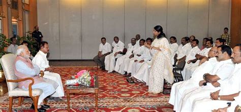 All Party Delegation Of Mps From Tamil Nadu Calls On Pm