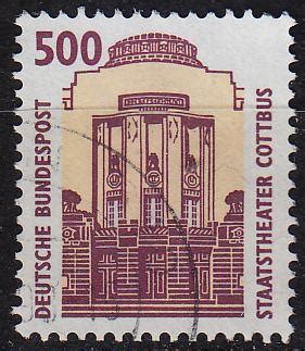 Germany Bund Minr O Used Sehensw Rdigkeiten For Sale