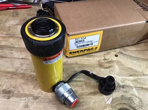 Enerpac Rc 104 Duo Series Hydraulic Cylinder 10 Ton 4 Stroke New Ebay