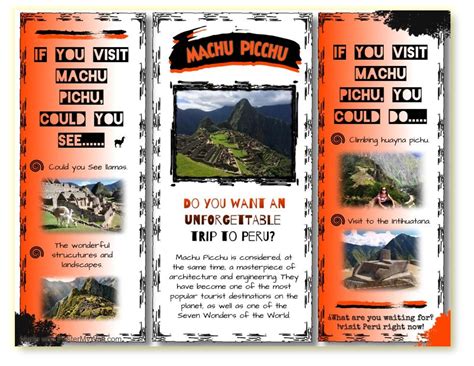 Calaméo Brochure Machu Picchu F L