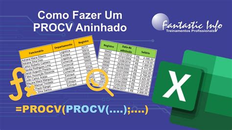 Como Fazer Um PROCV Aninhado Outro PROCV YouTube