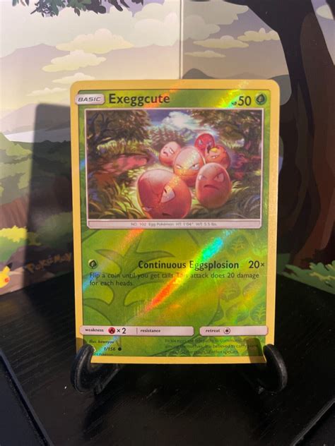 Exeggcute Ultra Prism Common Reverse Holo Pokemon Card