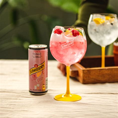 Schweppes Pink Tonic Can 200ml - Oaks & Corks