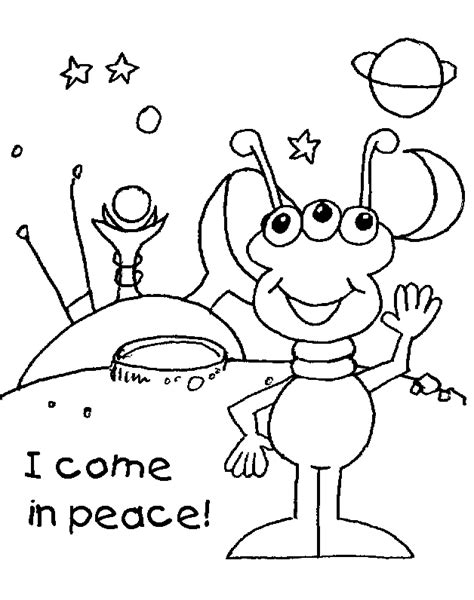 Space Coloring Pages Free - Coloring Home