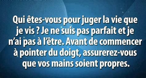 Citations et Panneaux Facebook à partager Citation sur le jugement et