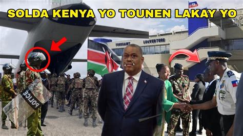 Ao T Solda Kenya Fenk Mande Pou Tounen Lakay Se Pa Konsa Yo Te