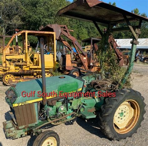 John Deere 770 Compact Utility Tractor in for Parts - Gulf South ...