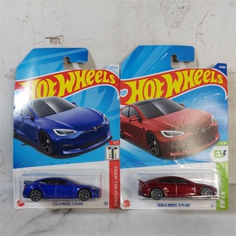 Jual Hot Wheels Tesla Model S Plaid Shopee Indonesia