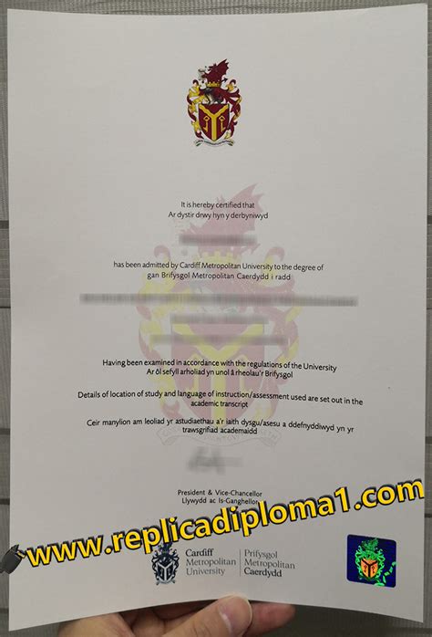 How Much Does To Buy A Fake Cardiff Metropolitan University Diploma