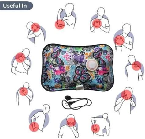 Electric Hot water Bag for Pain Relief Muscle Pains Empty Bag Water Bags हट वटर बग