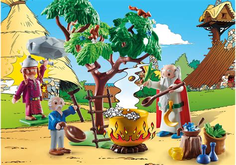 Ast Rix Panoramix Et Le Chaudron De Playmobil