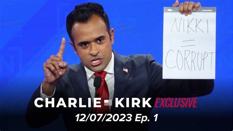 How Vivek Ended Nikki Haley Ad Free Charlie Kirk Exclusive