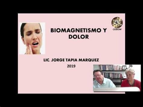 Dolor Y Biomagnetismo Jorge Tapia Youtube