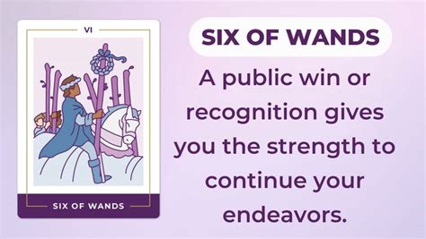 Six Of Wands Tarot Card Meanings Biddy Tarot