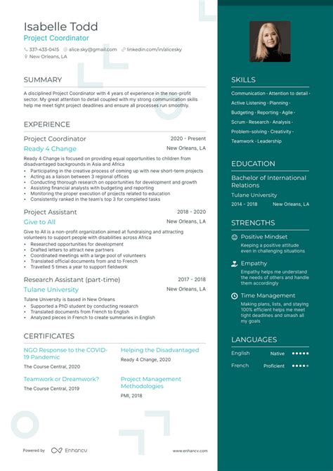 5 Non Profit Resume Examples And Guide For 2023