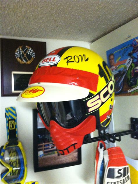 Vintage Motocross Helmet Visors