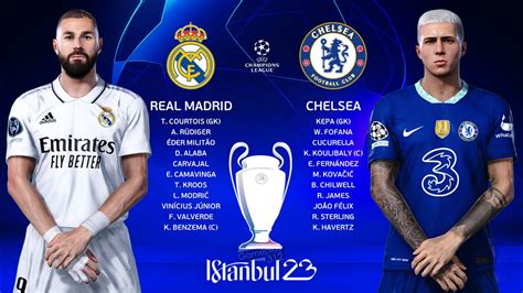 Real Madrid Vs Chelsea Fc Quarter Final Uefa Champions League