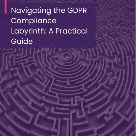 Navigating The Gdpr Compliance Labyrinth A Practical Guide Findings