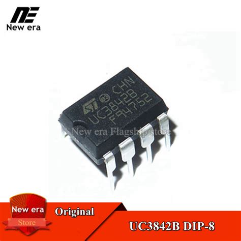 10Pcs Original UC3842BN DIP 8 UC3842B UC3842 3842B Power Management