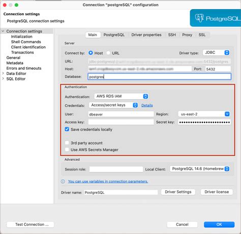 Aws Credentials Bobbyiliev Dbeaver Github Wiki