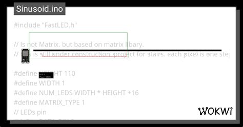 Ws B Strip And Mono Led Per Step Wokwi Esp Stm Arduino Simulator