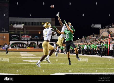 September 23 2017 North Texas Mean Green Wide Receiver Rico Bussey