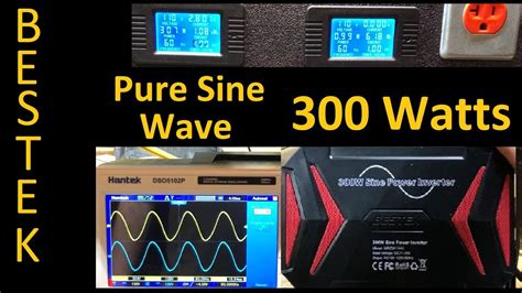 Bestek W Pure Sine Wave Inverter Review And Load Test Youtube