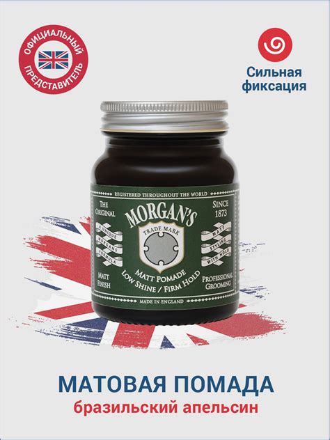Morgans Pomade Матовая помада для укладки Сильная фиксация 100 г ...