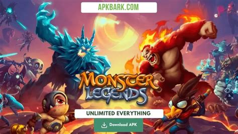 Monster Legends Mod Apk Unlimited Gold Gems Food