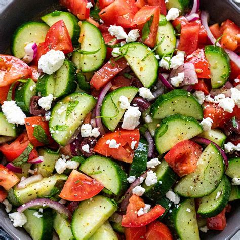 Cucumber Tomato Salad Jessica Gavin