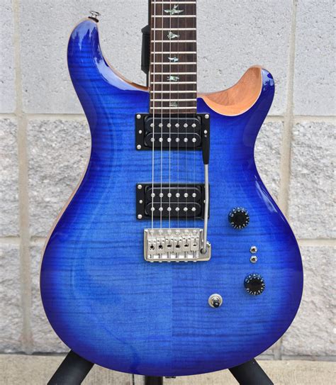 2020 PRS SE 35th Anniversary Custom 24 Faded Blue Burst