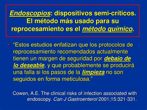 PPT Cómo realizar los controles microbiológicos de los endoscopios