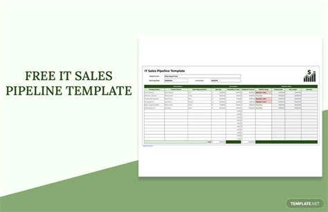 Free IT Sales Pipeline Template - Google Docs, Google Sheets, Excel ...