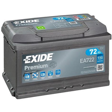 Batterie Exide Premium Ea V Ah A Fa