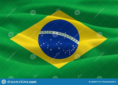 Brazil flag design 1 stock illustration. Illustration of concept - 256007119