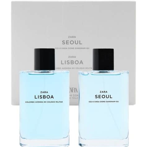 Woda toaletowa zara seoul lisboa edt 2 x 90 ml perfumy męskie L66