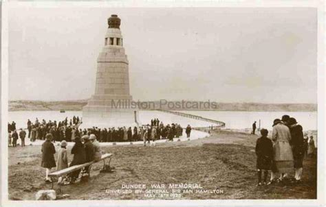 Dundee War Memorial Just Unveiled Millston Postcards