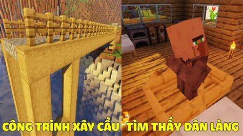 Minecraft Sinh Tồn Đảo Hoang Tập 7 l Công Trình Xây Cầu Và Tìm Được