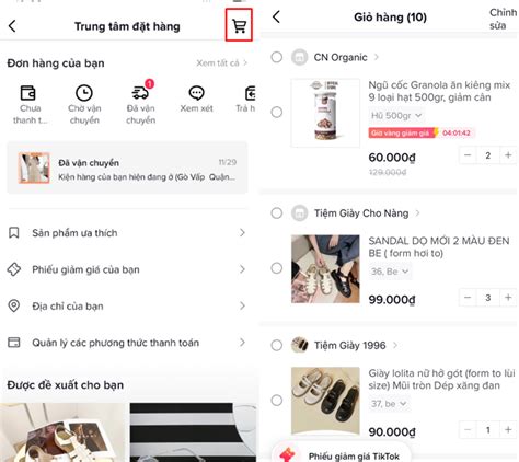 Giỏ Hàng Tiktok Trên Máy Tính Tận Hưởng Trải Nghiệm Mua Sắm Độc Đáo