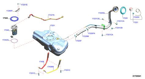 Nissan Frontier Fuel Tank Vent Hose Ee A Genuine Nissan Part