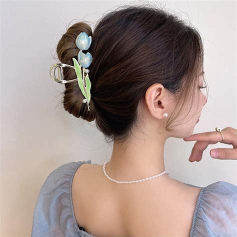 ppin 宝石 on Twitter RT immortalfleur flower claw clips