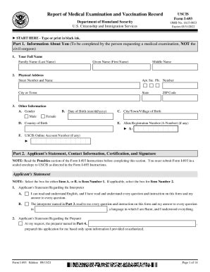 Fillable Online Uscis Announces New Edition Of Form I For Green