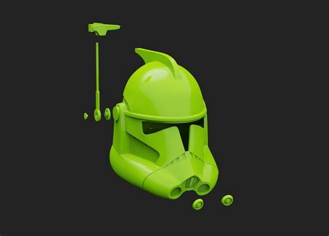 Arc Trooper Helmet S01 Tcw 3d Print Files Stl 3d Model 3d Printable Cgtrader