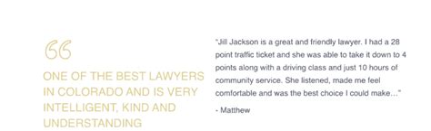 Denver Criminal Defense Attorney Jill M Jackson