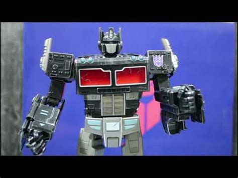 Threezero Dlx Nemesis Prime Transformers War For Cybertron Review Youtube